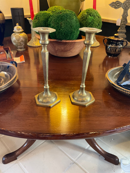 Brass Candlestick Holders