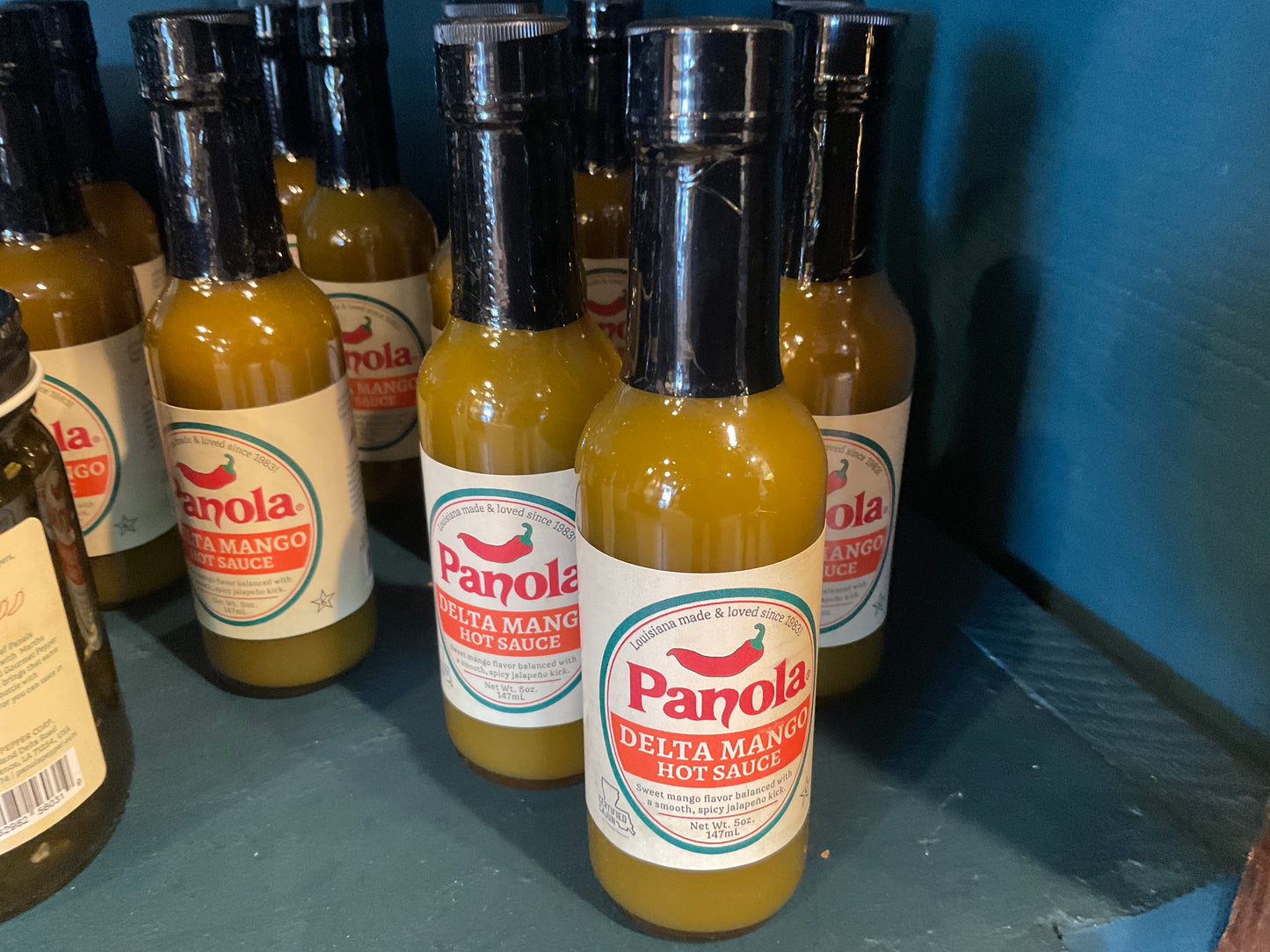 Panola delta mango hot sauce