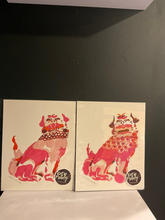 Foo Dog Print
