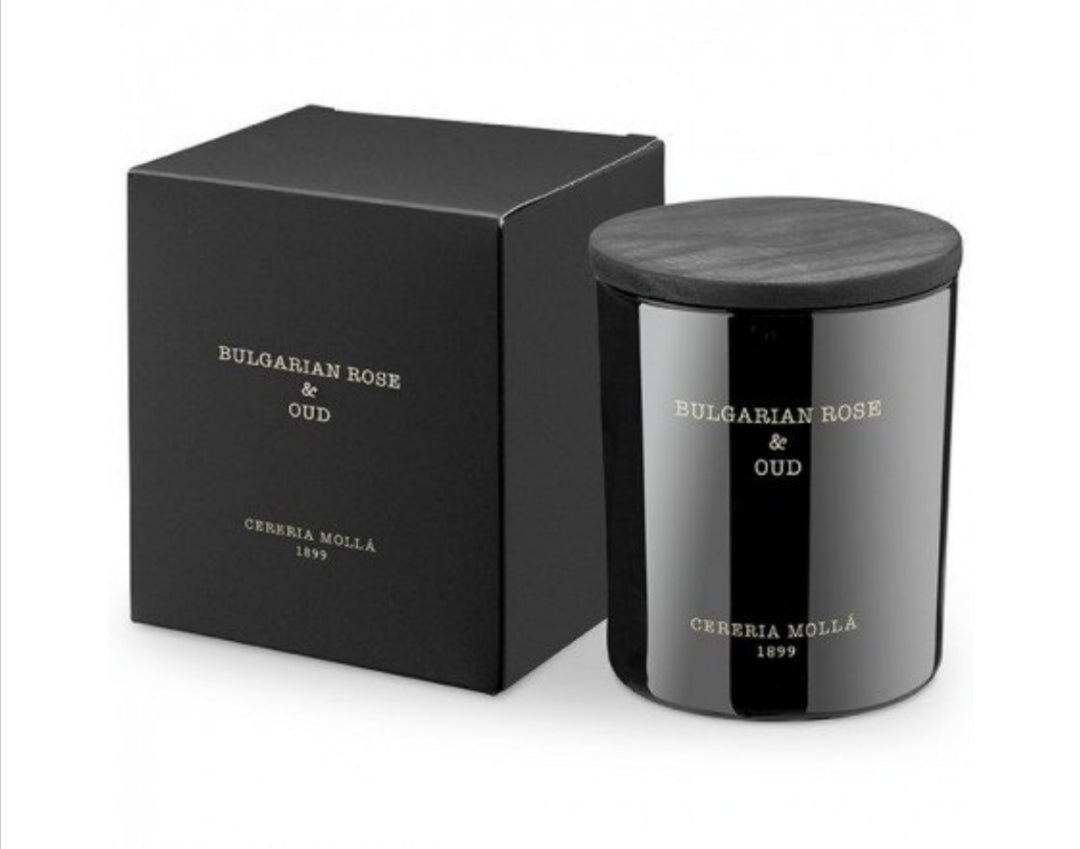 Cereria Molla candle Bulgarian Rose and Oud