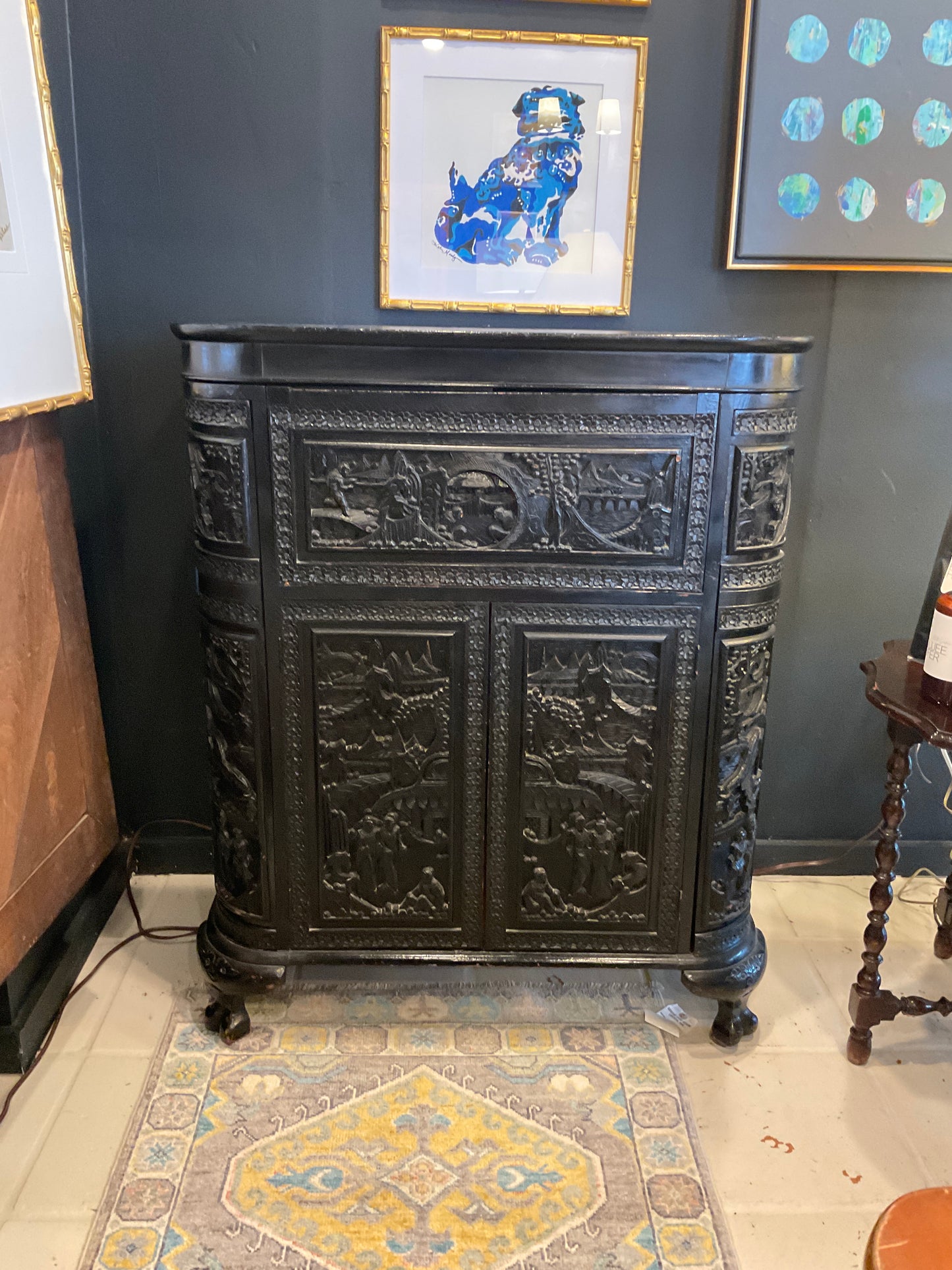 Chinese cocktail bar cabinet