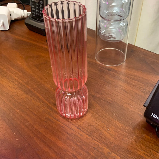 Fluted vase